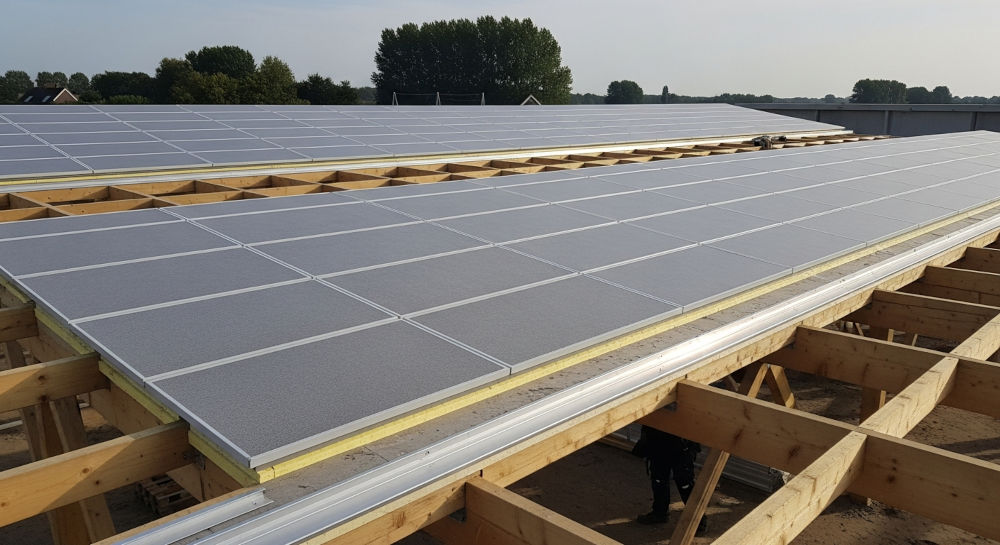 Innovatieve dakoplossingen met sandwichpanelen
