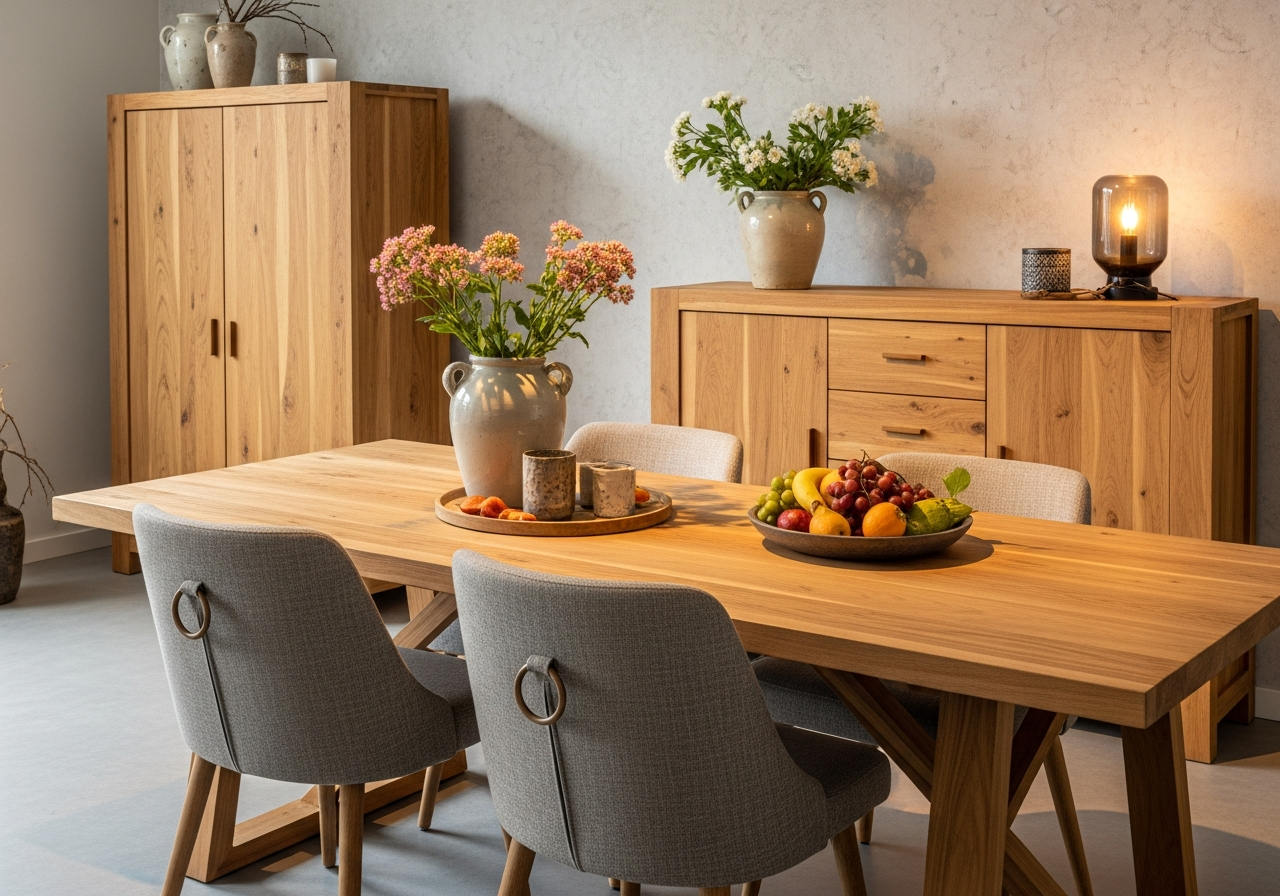 De authentieke sfeer van mangohouten meubels ontdekken