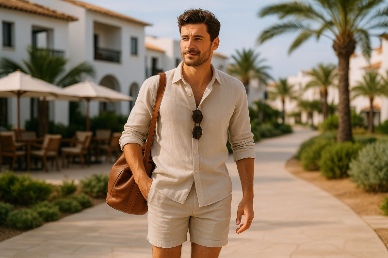 Herenmode voor de vakantie: licht, luchtig en altijd goed gekleed