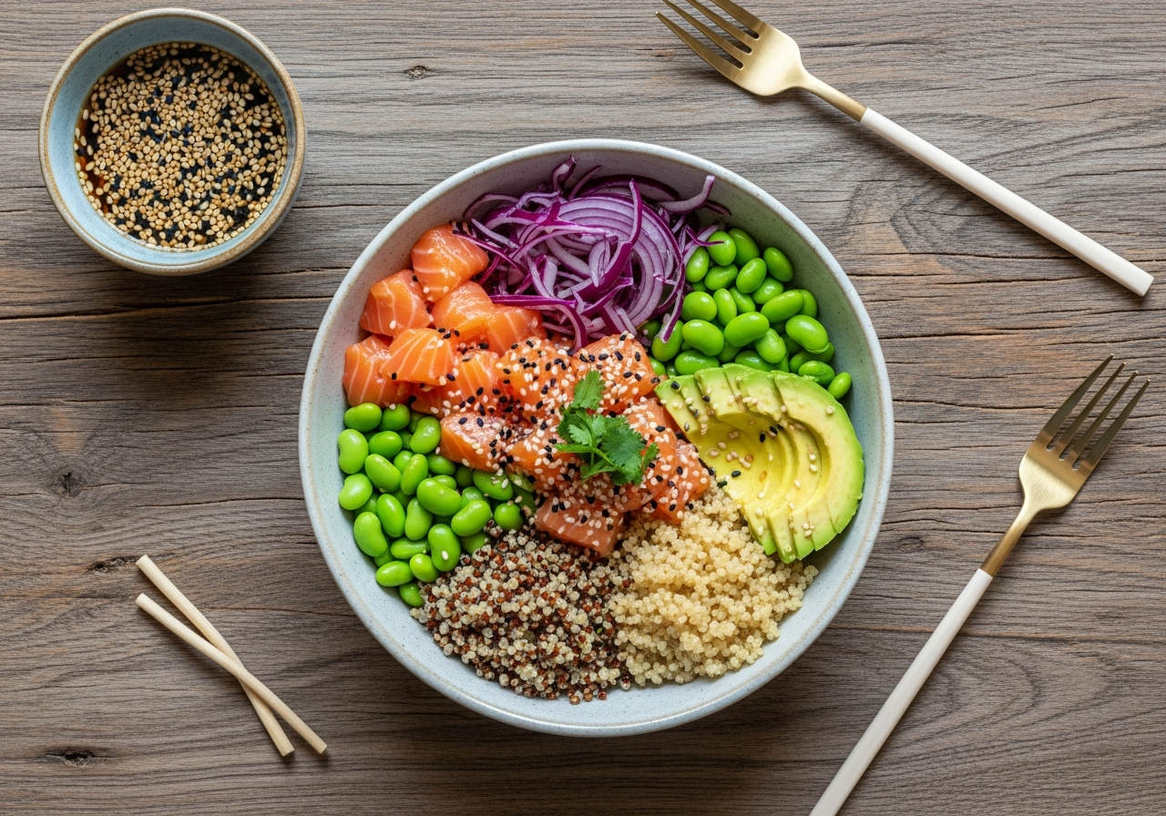 De magie van poke bowls