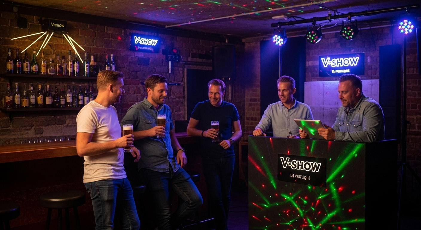 V-Show DJ-verlichting